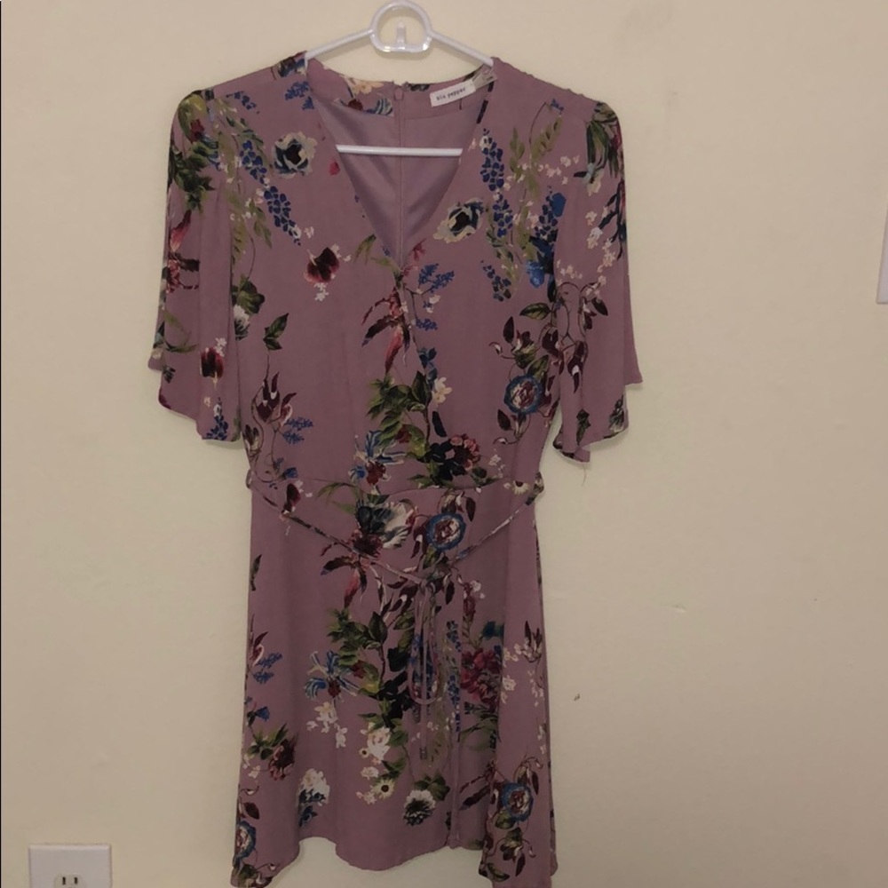 Floral print dress